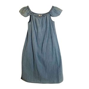 J.CREW sz 00 summer dress. Jean color, but softer.